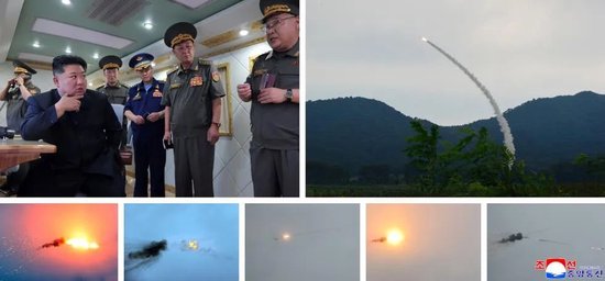 朝鲜试射新型防空导弹，金正恩观摩