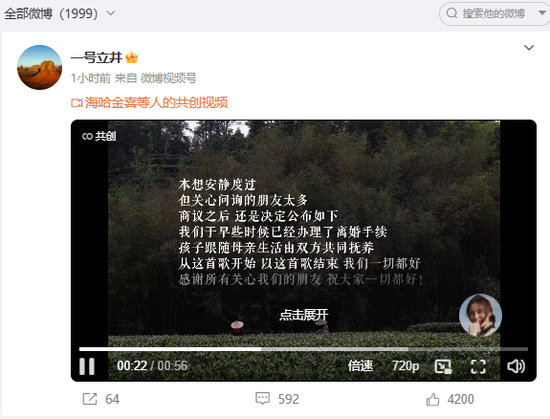 李亚鹏宣布离婚！4000万债务压顶被限高消费