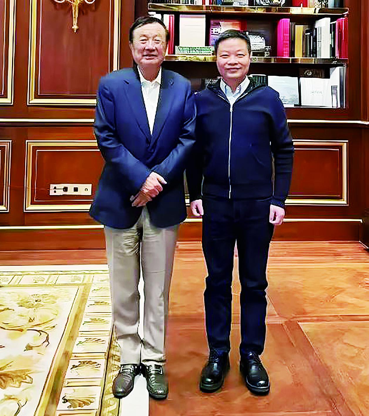 任正非的会客厅 成了车圈急诊室 任正非的会客厅 成了车圈急诊室