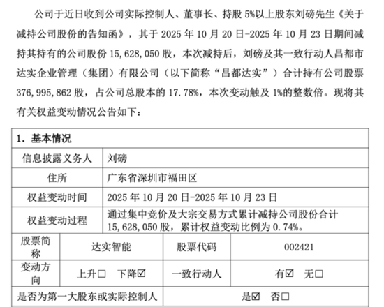 突发公告！002421，董事长被查